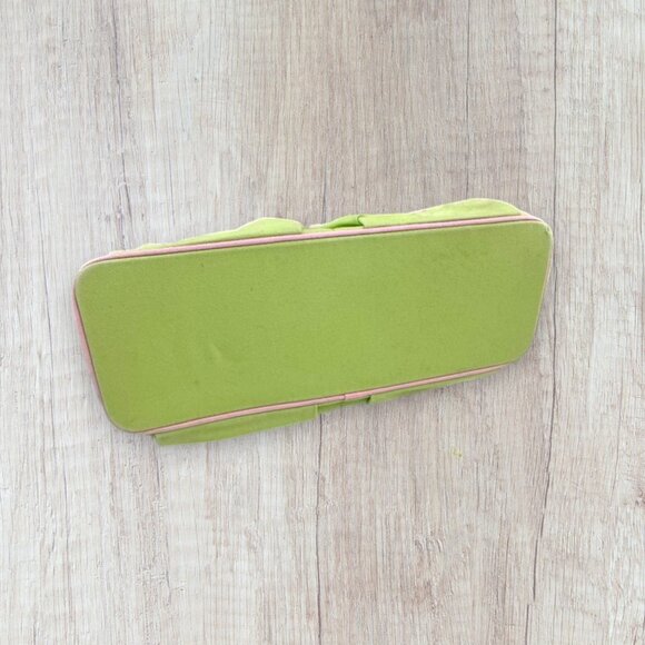 LILLY PULITZER Vintage Canvas Tote Bag Pockets Beach Diaper School Pink Green - Picture 11 of 11